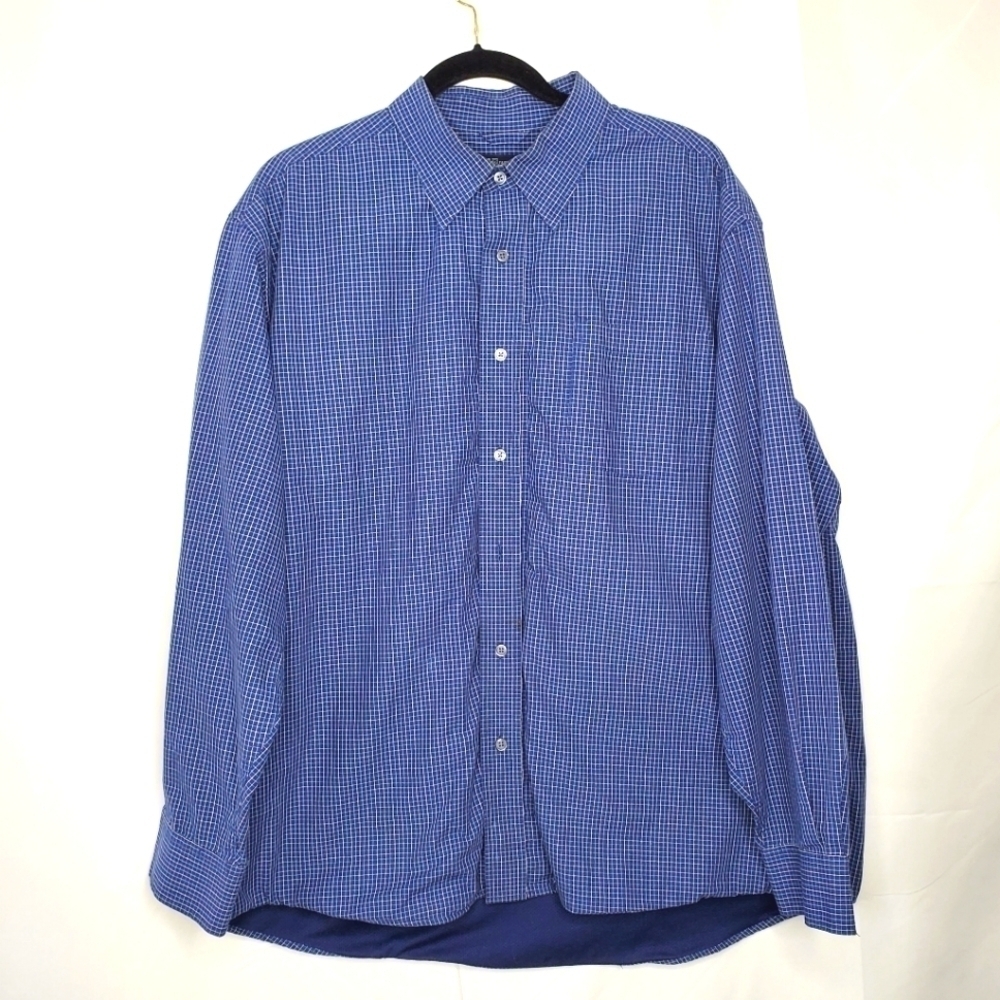 5.11 Tactical Plaid Long Sleeve Shirt Size XL Concealed Pocket Cotton Button-up - Picture 13 of 13